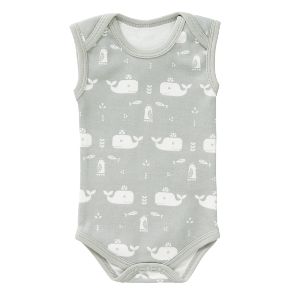 fresk Romper zonder mouw Whale Dawn Grey