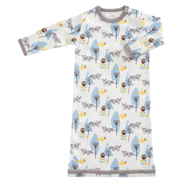 fresk Slaapzak zomer met mouw Fox blue