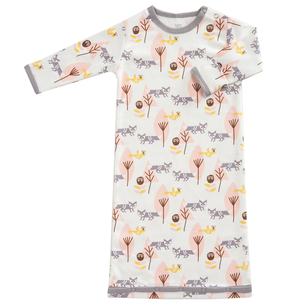 fresk Slaapzak zomer met mouw Fox pink