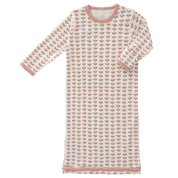 fresk Slaapzak zomer met mouw Leaves Mellow Rose