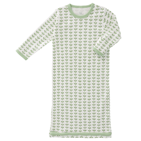 fresk Slaapzak zomer met mouw Leaves Mint