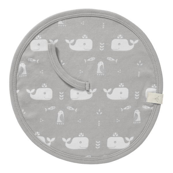 fresk Speendoekje Whale Dawn Grey
