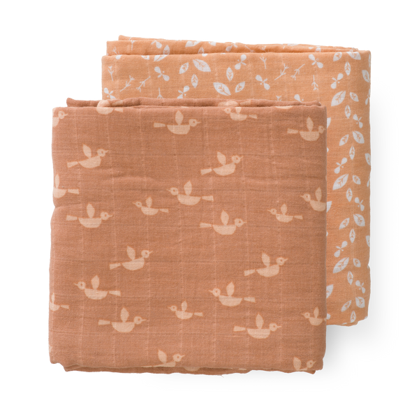 fresk Swaddle set Birds (2 stuks)