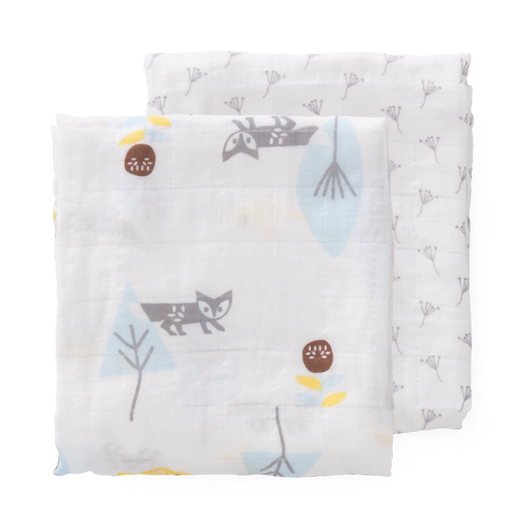 fresk Swaddle set Fox (2 stuks)