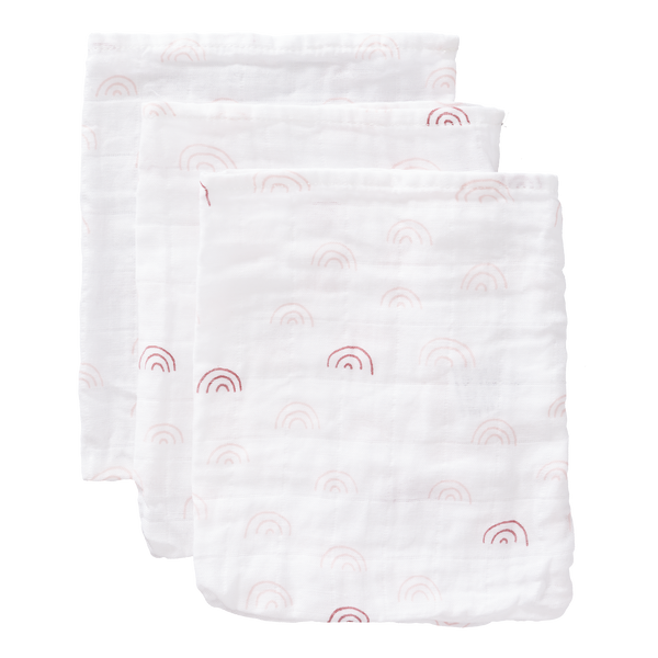 fresk Washandset Rainbow Chintz Rose (3 stuks)