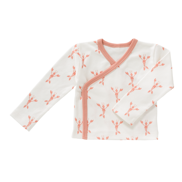 fresk Wikkelvestje Lobster Coral Pink
