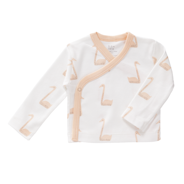 fresk Wikkelvestje Swan Pale Peach