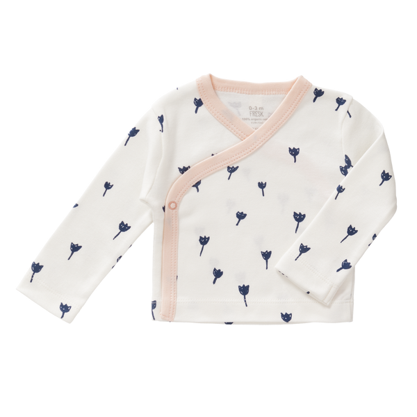 fresk Wikkelvestje Tulip Indigo Blue