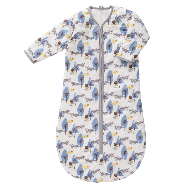 fresk Winterslaapzak afritsbare mouw Fox blue