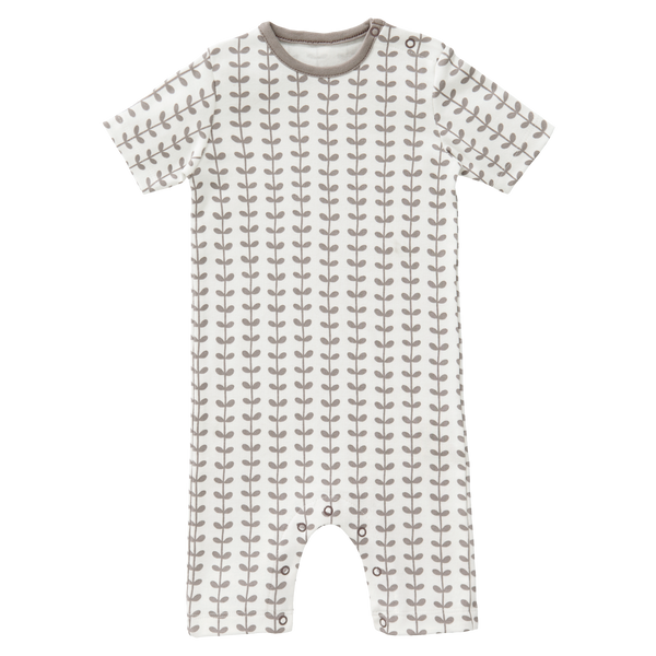 fresk Zomerpakje Leaves Grey