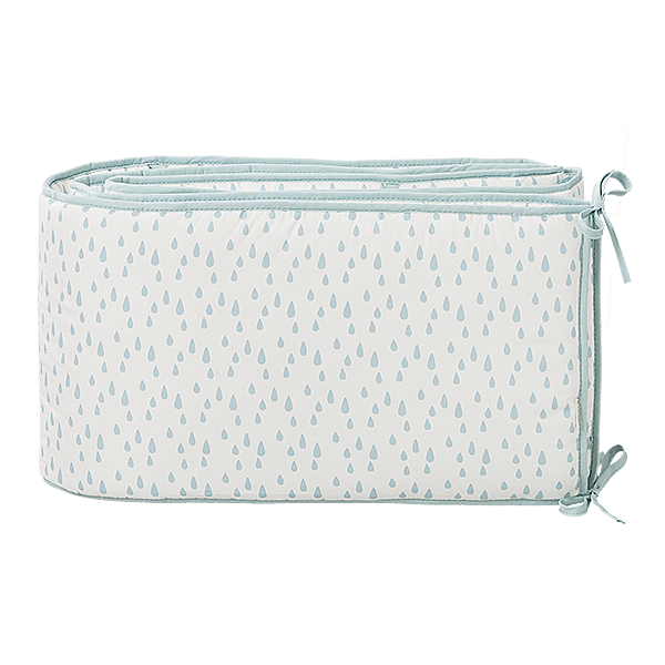 fresk Parkomranding Raindrops Ether Blue (box of bed)