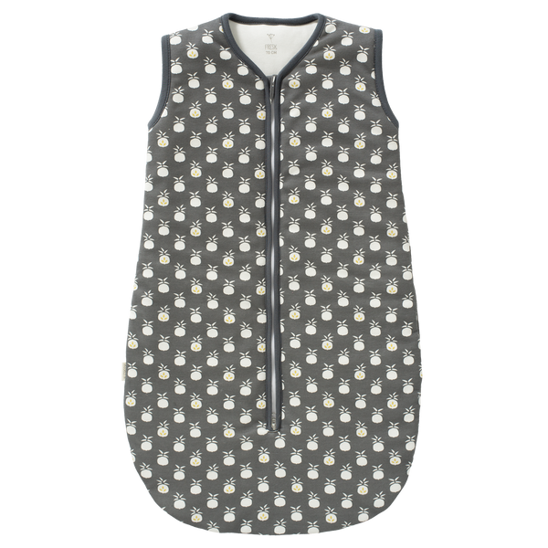 fresk Slaapzak interlock met lichte voering Pineapple Antraciet