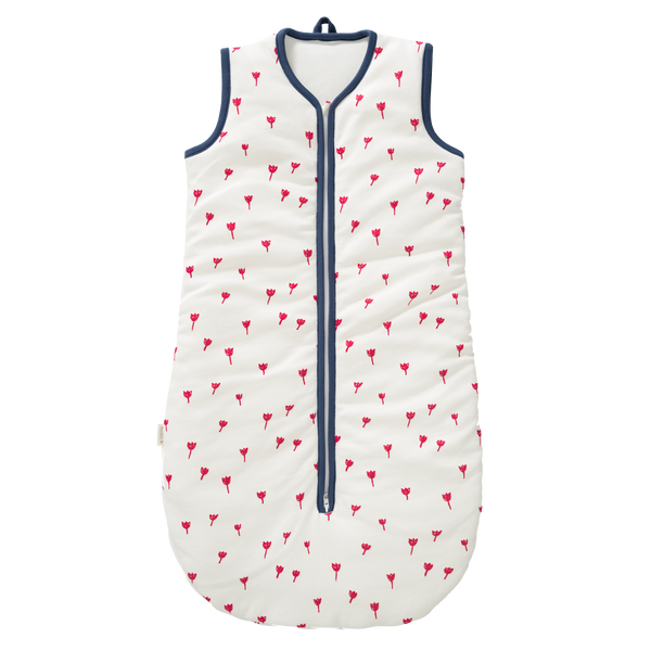 fresk Slaapzak interlock met lichte voering Tulip Red