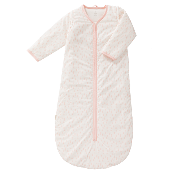 fresk Winterslaapzak afritsbare mouw Raindrops Chintz Rose