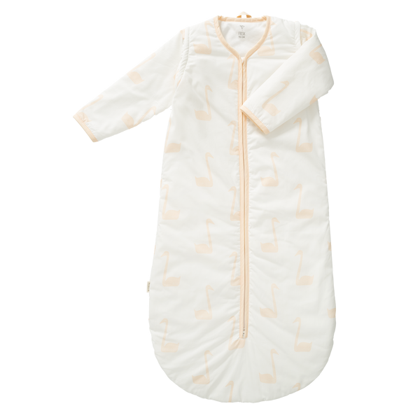 fresk Winterslaapzak afritsbare mouw Swan Pale Peach