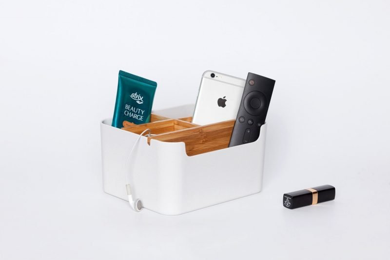 Furniteam Design Desk-Organizer With 5 Compartments L18xW15xH9 Cm