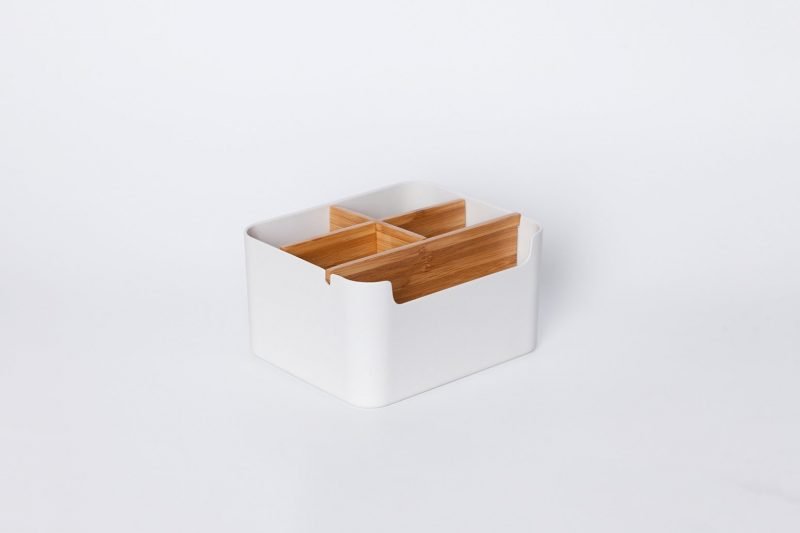 furniteam Design Desk-Organizer with 5 Compartments L18xW15xH9 cm