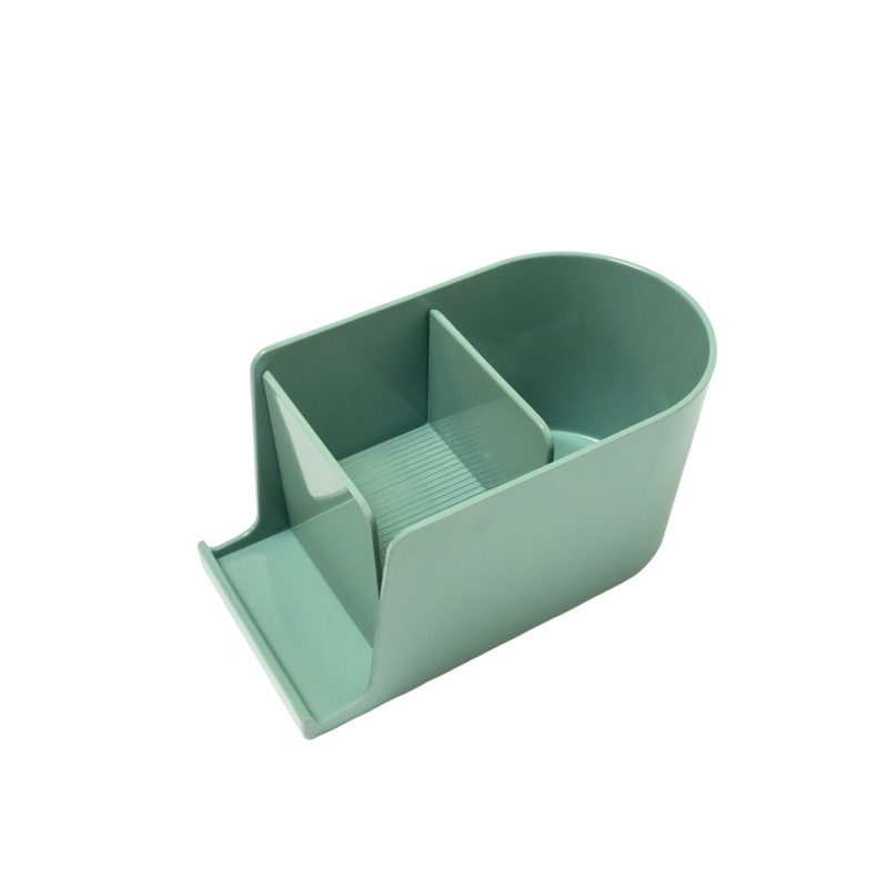 furniteam Desk Station Organizer in Green