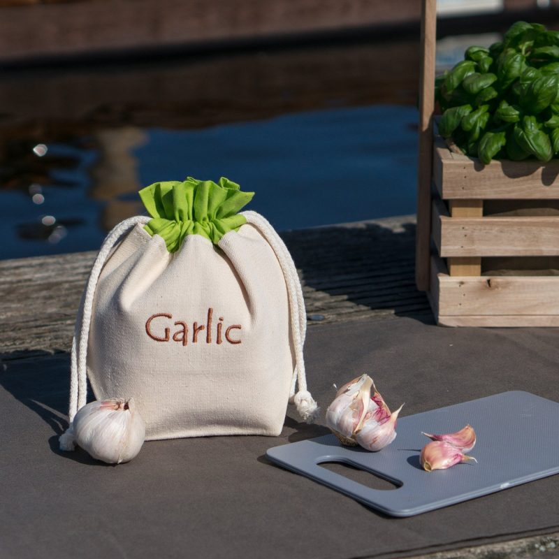 Furniteam Garlic Bag Storage Bag L20xW10 5xH21 Cm