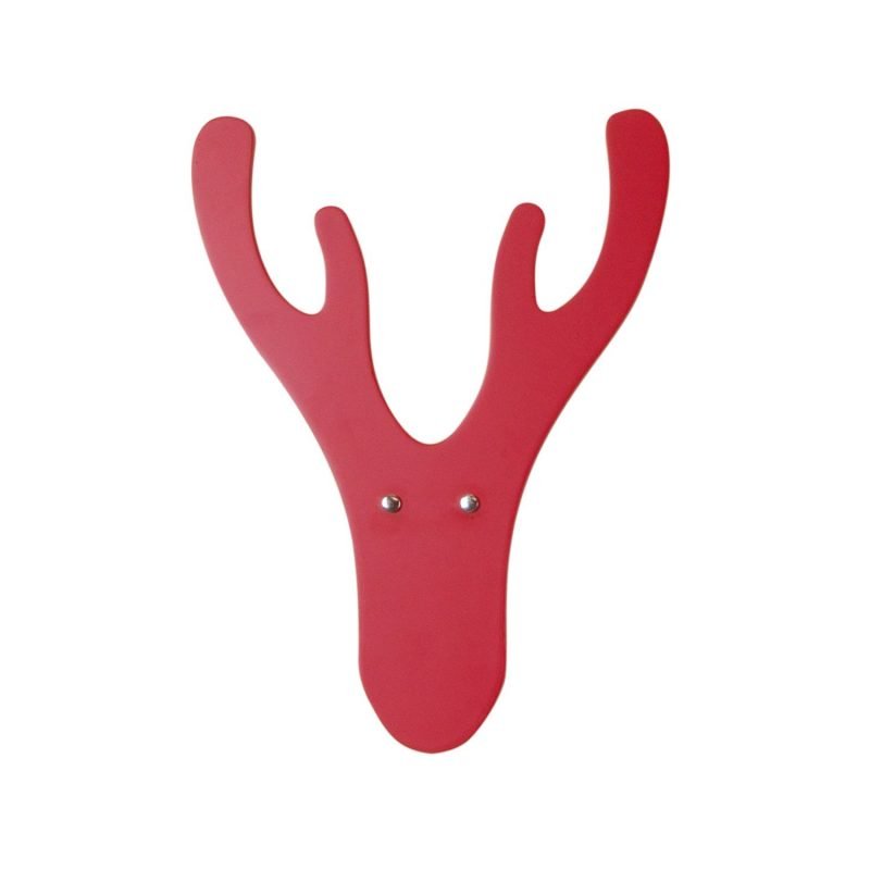 furniteam Mini coat rack – red