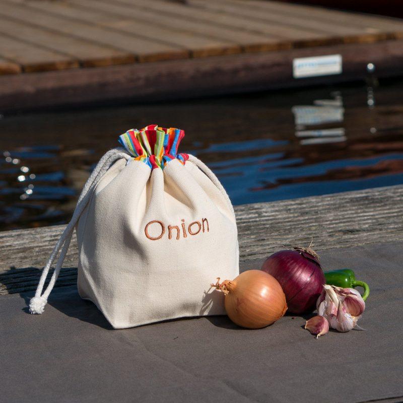 Furniteam Onion Bag Storage Bag L22 5xW11 5xH24 Cm