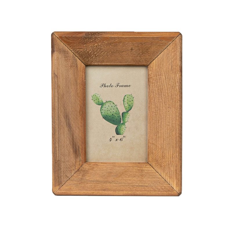 furniteam Recycled Wood Photo Frame Medium