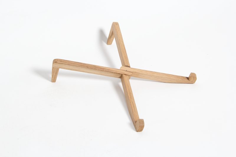 Furniteam Solid Wood Foldable Laptop Stand