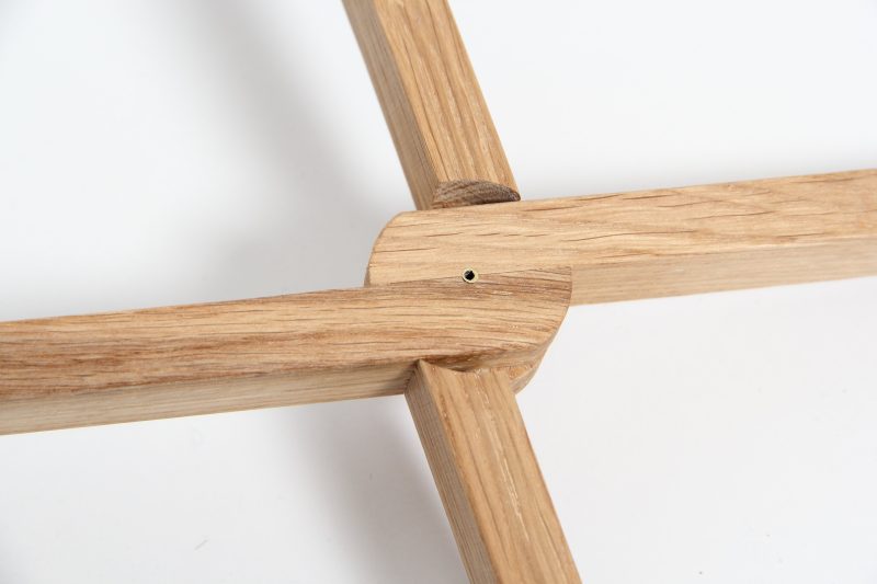 Furniteam Solid Wood Foldable Laptop Stand