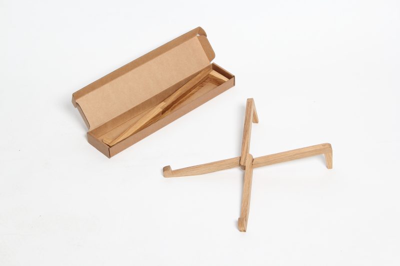 furniteam Solid Wood Foldable Laptop stand