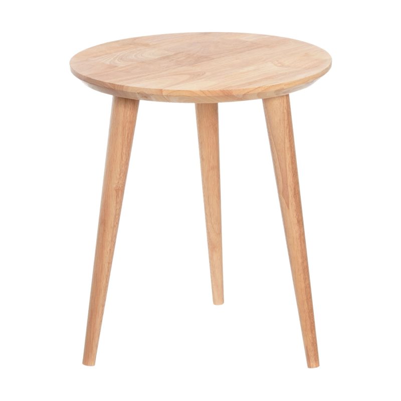 furniteam Solid Wood Side Table Medium