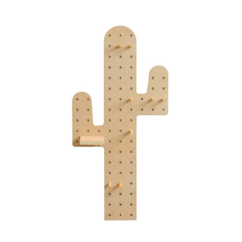 furniteam Pegboard-Organizer in Cactus Shape L28 5xW9xH59 cm