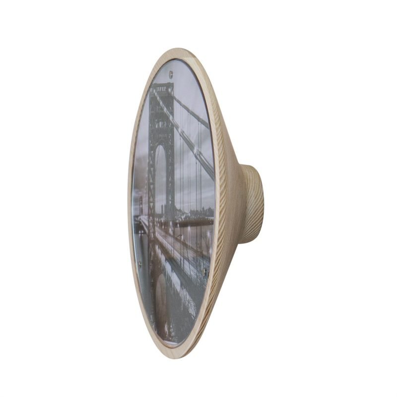 furniteam Wall Hanger with Magnetic Photo Frame Size L