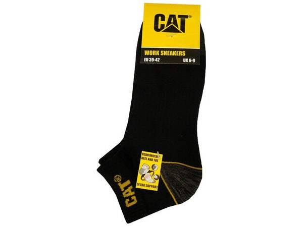 gevavi CAT - SNEAKER SOKKEN 40 BUNDELS VAN 3 PAAR ZWART