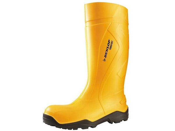 Gevavi DUNLOP - C762 PUROFORT+ KNIELAARS S5 ZWART GROEN EN GEEL