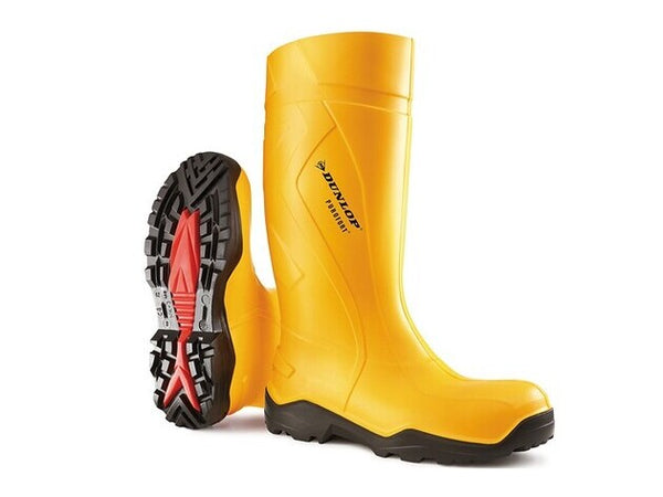 Gevavi DUNLOP - C762 PUROFORT+ KNIELAARS S5 ZWART GROEN EN GEEL