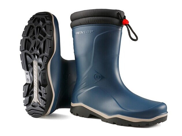 gevavi DUNLOP - K354061 BLIZZARD GEVOERDE KINDERLAARS PVC BLAUW