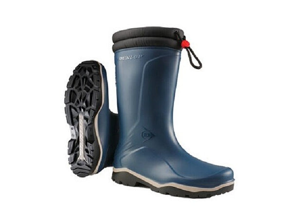 Gevavi DUNLOP - K454061 BLIZZARD GEVOERDE LAARS PVC BLAUW