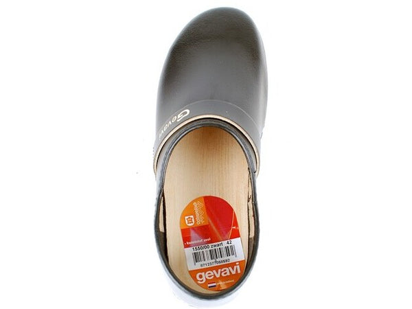 Gevavi GEVAVI - 1550/00 GESLOTEN SCHOENKLOMP PU ZWART