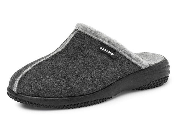 gevavi BALABO - B724 DAMESPANTOFFEL ANTRACIET