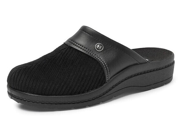 gevavi BALABO - B856 HERENPANTOFFEL ZWART