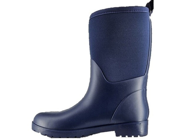 gevavi GEVAVI BOOTS - AIDA DAMES KNIELAARS PVC/ NEOPREEN BLAUW