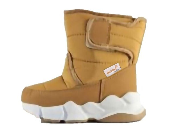 gevavi GEVAVI BOOTS - CW14 GEVOERDE KINDERLAARS CAMEL