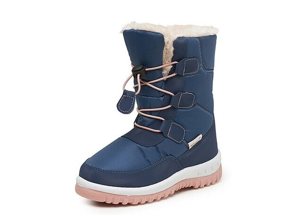 gevavi GEVAVI BOOTS - CW16 GEVOERDE MEISJESLAARS BLAUW/ ROZE
