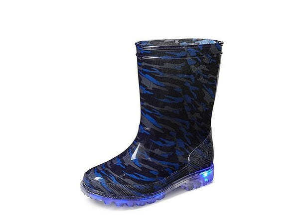 gevavi GEVAVI BOOTS - LARS JONGENSLAARS MET LEDLAMPJES PVC BLAUW