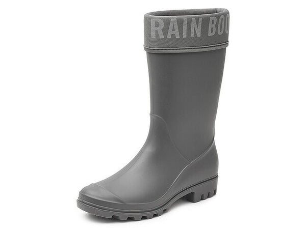 Gevavi GEVAVI BOOTS - RIAN DAMESLAARS PVC ZWART EN GRIJS