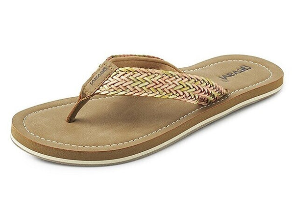 gevavi GEVAVI - BALI TEENSLIPPER BRUIN