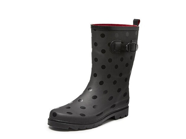 gevavi GEVAVI BOOTS - ANNA DAMESLAARS RUBBER ZWART