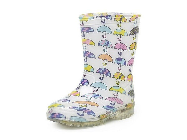 gevavi GEVAVI BOOTS - LENA MEISJESLAARS PVC LED WIT