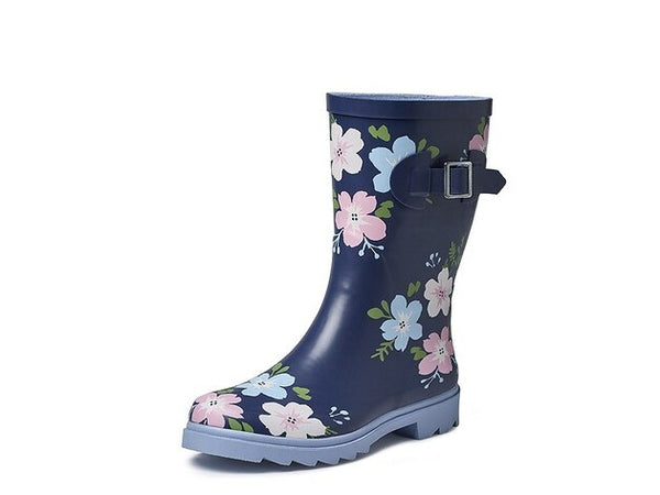 gevavi GEVAVI BOOTS - LUCY DAMESLAARS RUBBER BLAUW