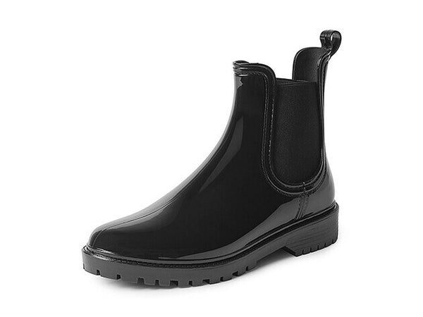 gevavi GEVAVI BOOTS - NIKI PVC DAMESLAARS ZWART